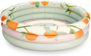 FUNBOY Giant Inflatable Luxury European Resort Kiddie Pool, Year-Round Fun for Ball Pits, Swimming Pools, a Summer Pool Party and the Beach